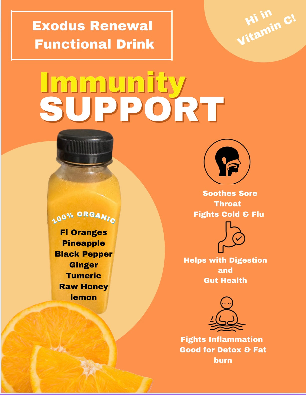 Exodus Renewal Functional Drink